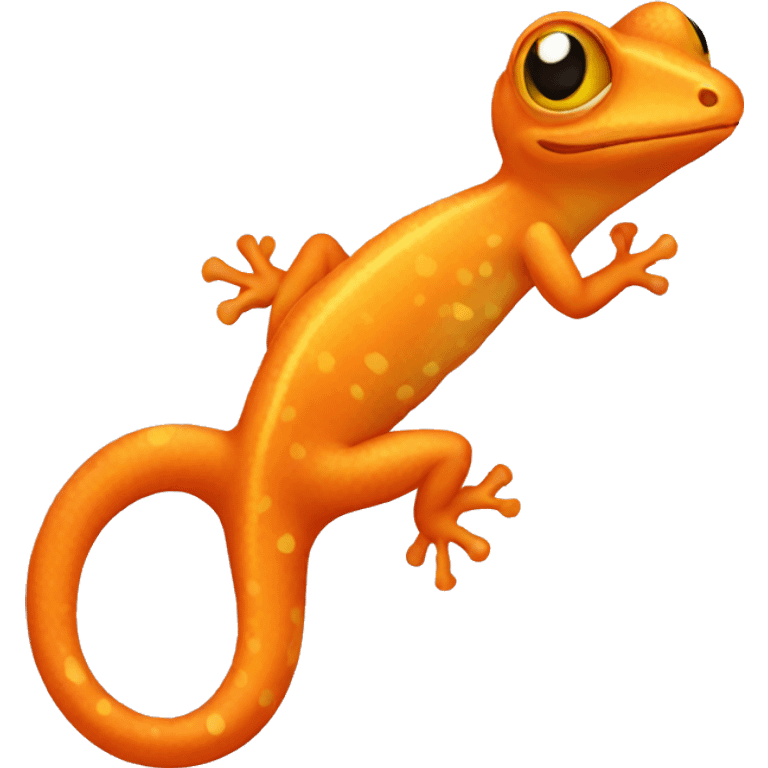 orange gecko emoji