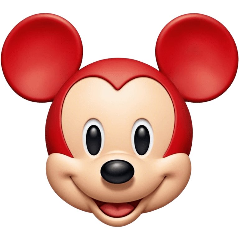 Mickey mouse emoji