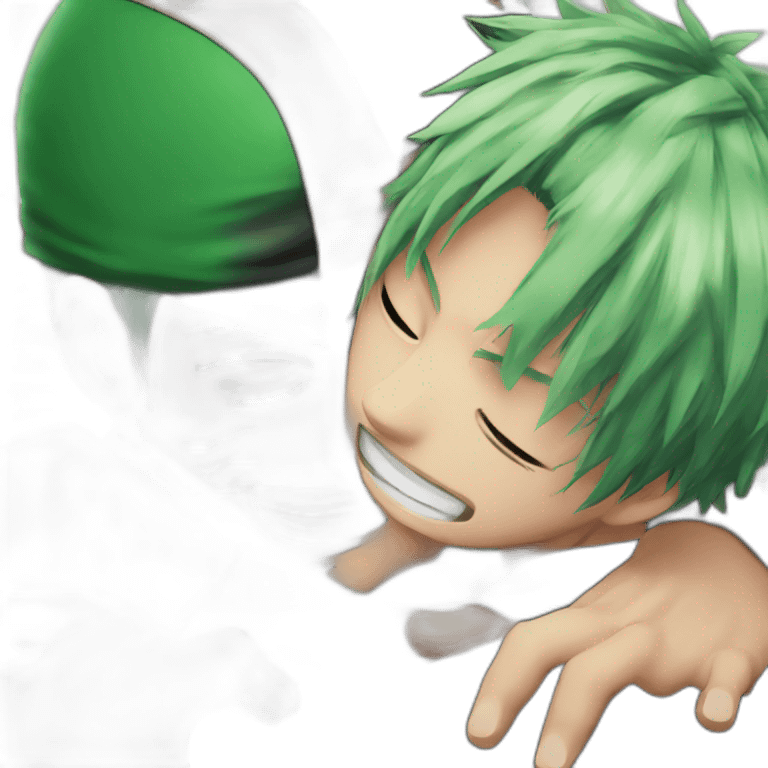 Zoro Hug Luffy emoji