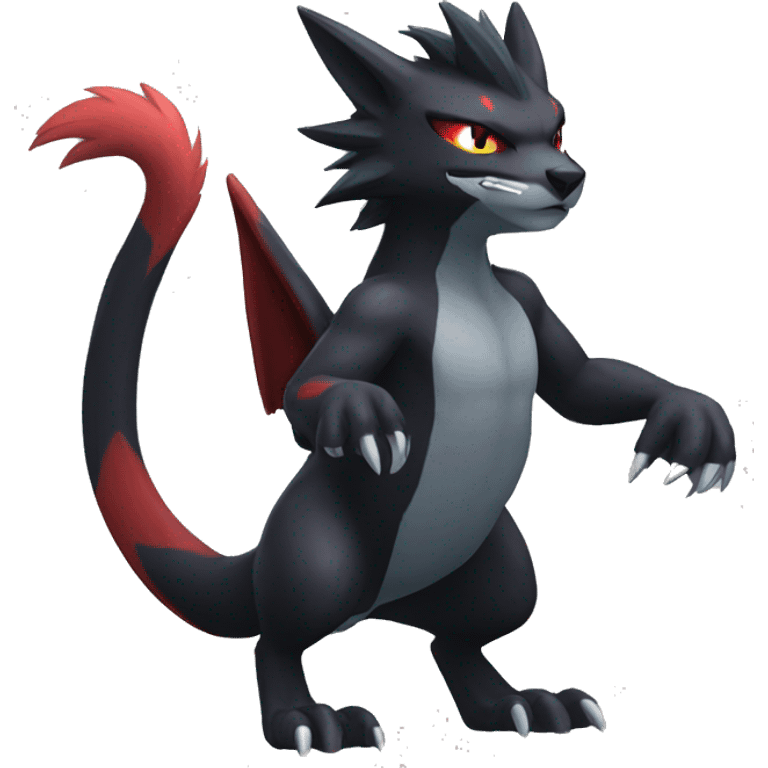 Nargacuga-Litten-Zoroark full body emoji