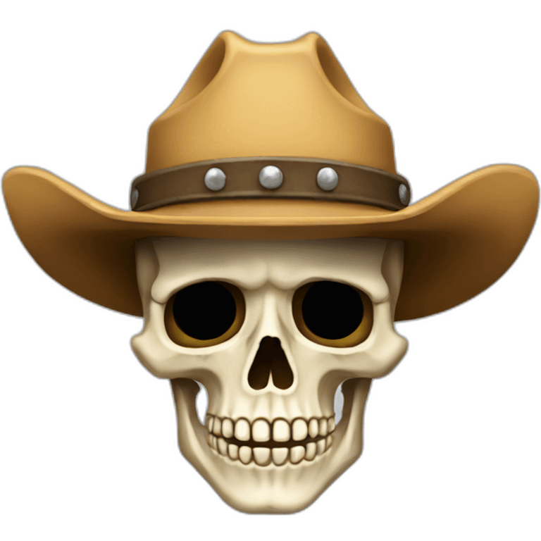 cowboy skeleton emoji