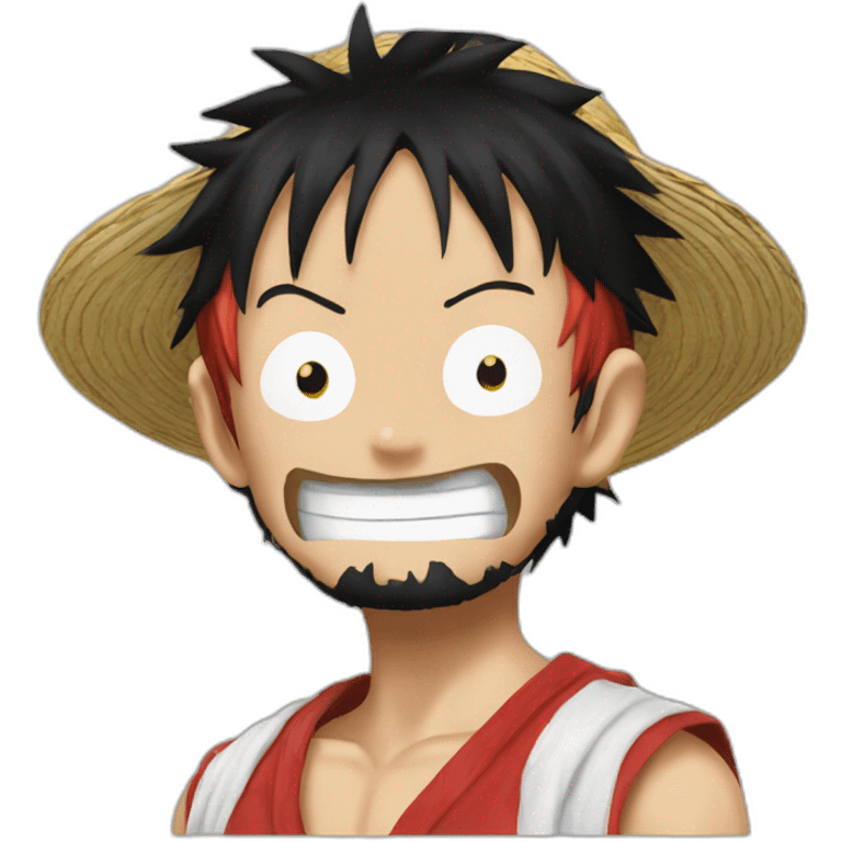 Luffy one piece emoji