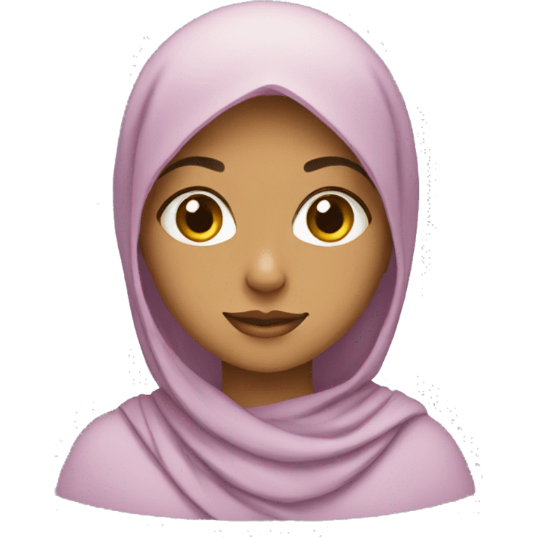 A Muslim girl  emoji