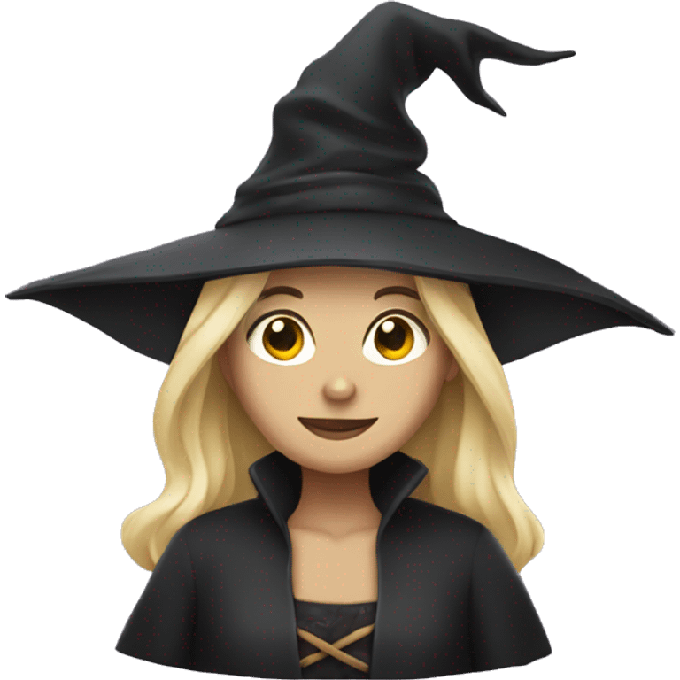 witch with blonde hair emoji