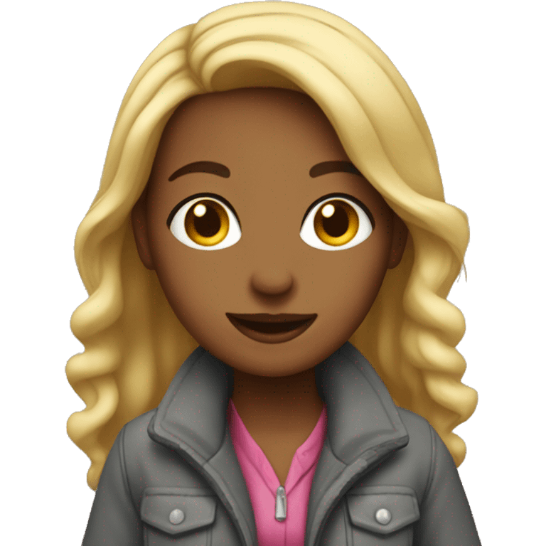 Girl tour guide emoji