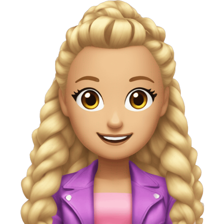 JoJo Siwa and Ariana Grande emoji