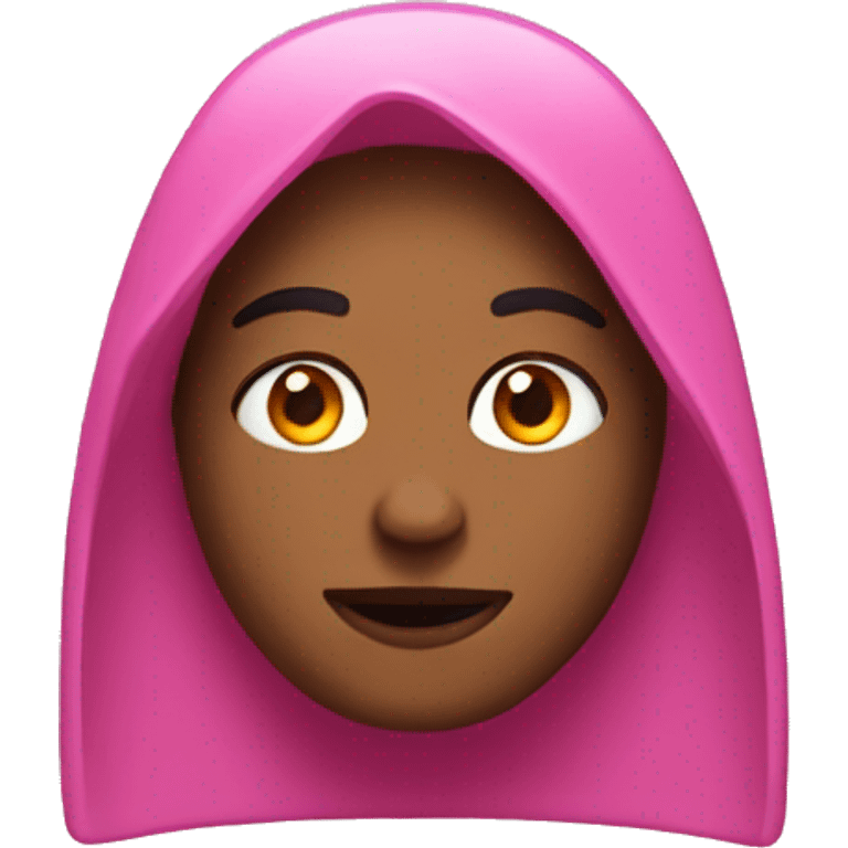 Pink Netflix emoji