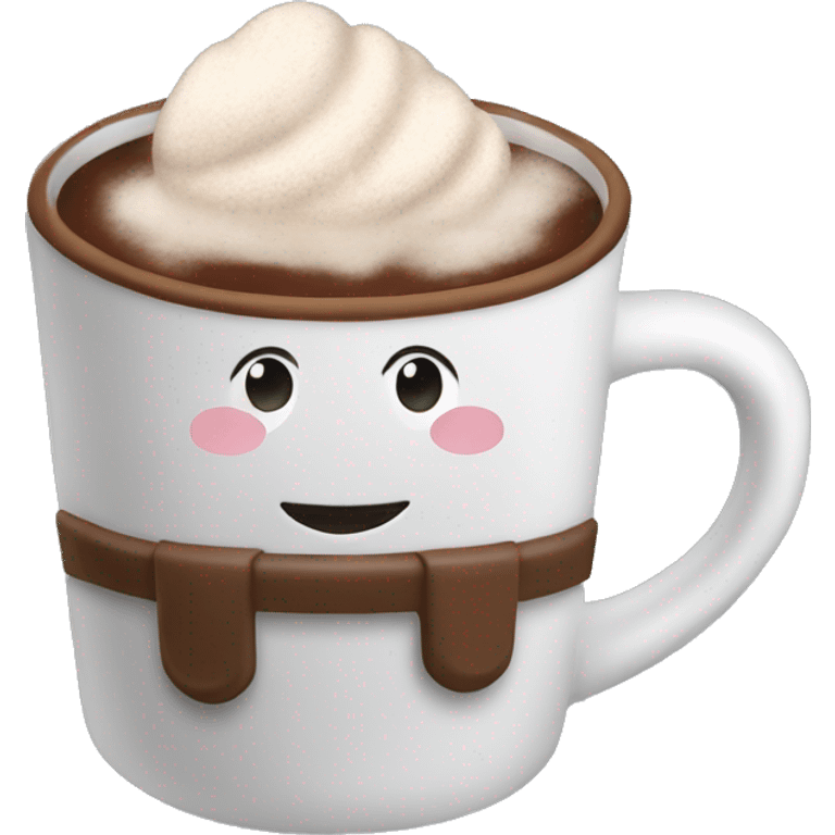 Hot cocoa in a mug emoji