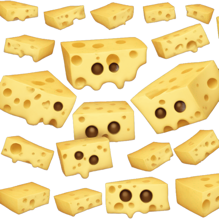 happy cheese eyes emoji emoji