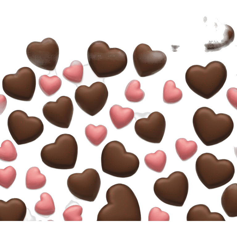 Heart shaped box of chocolates  emoji