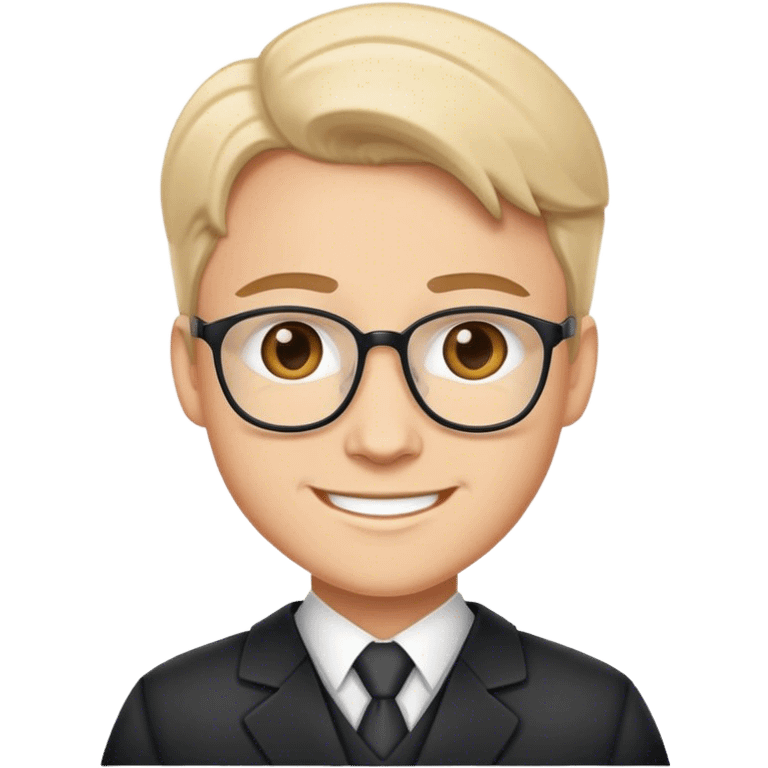 Happy lawyer emoji