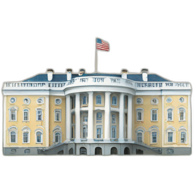 Moscow White House building emoji