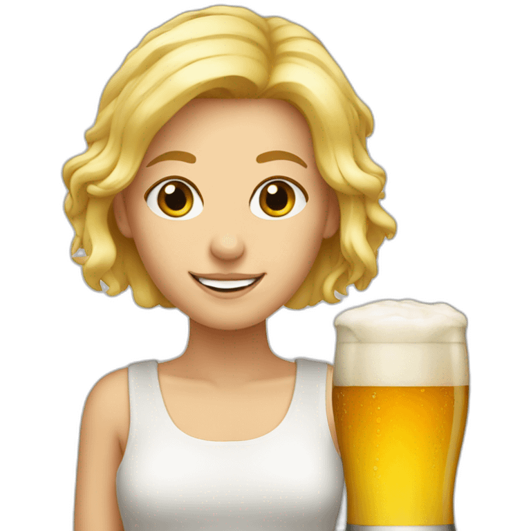 blond-beer emoji