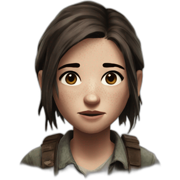 Ellie de the last of us emoji