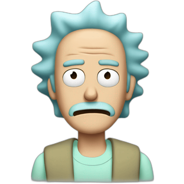 Rick from Rick and Morty emoji