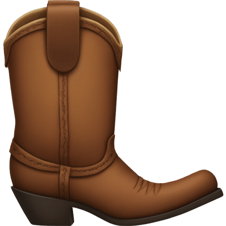 Cowboy boot emoji