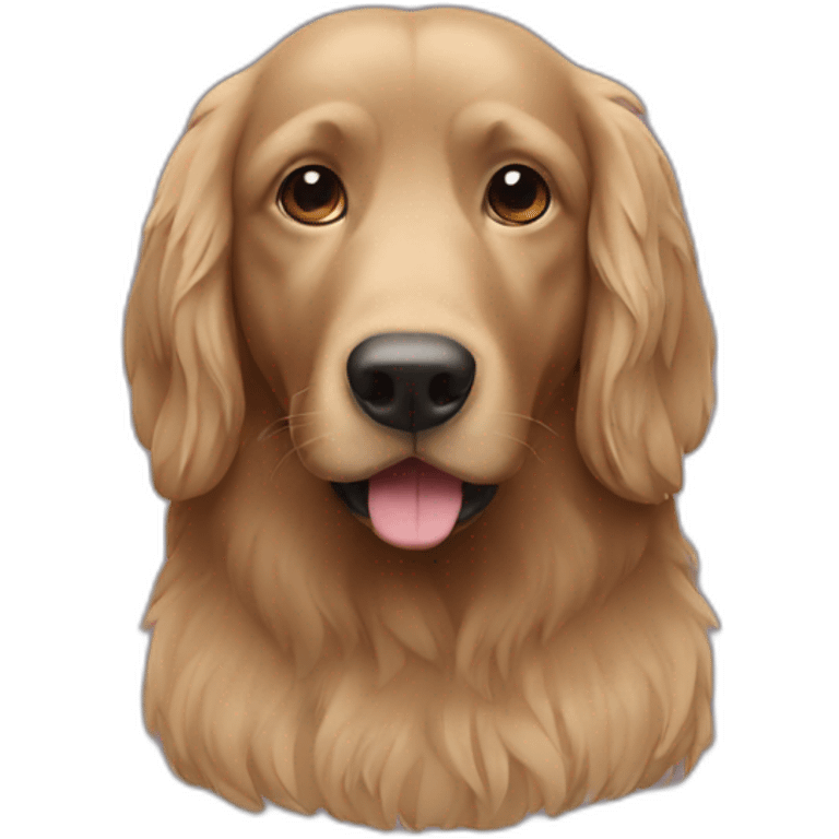 Flat coat emoji