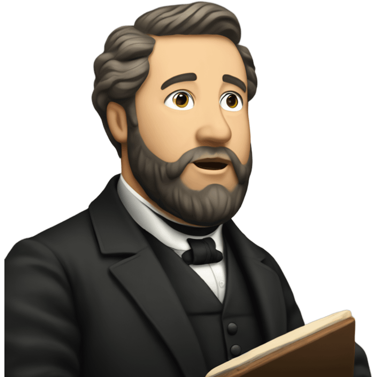 Spurgeon preaching emoji