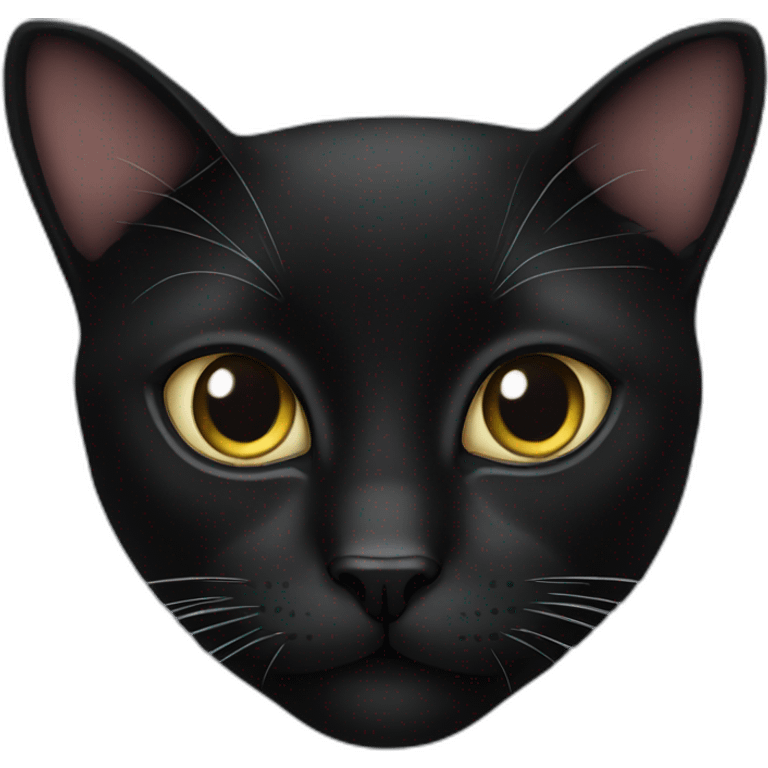 Cite black cat emoji