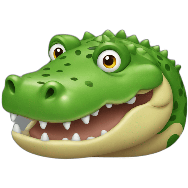 fat croc emoji