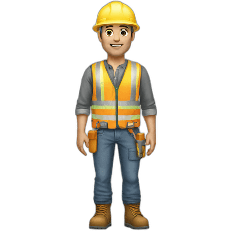 white skin road builder full body emoji