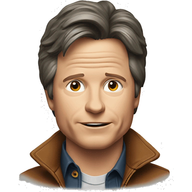 Michael j fox emoji