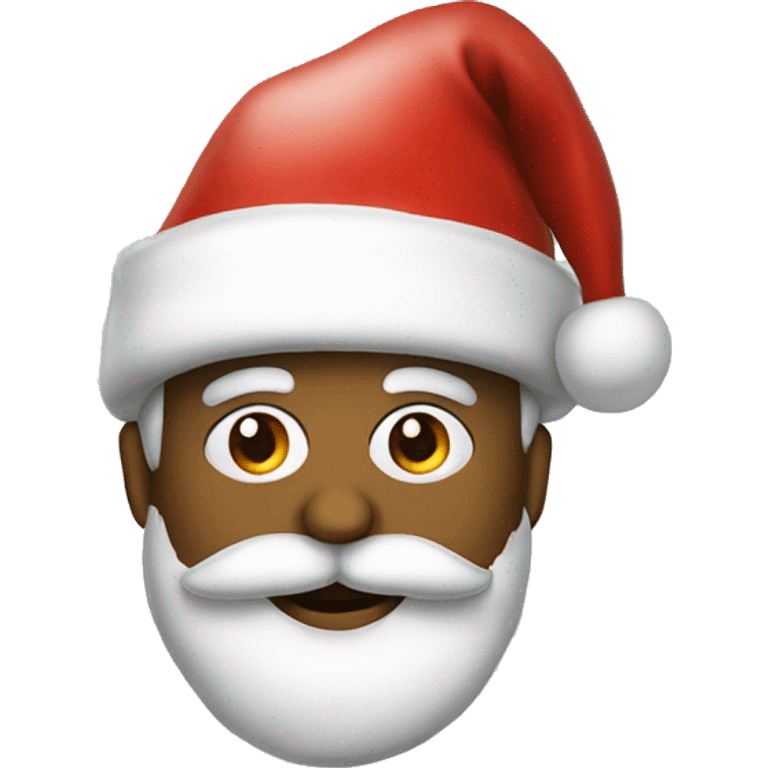  santa hat portrait emoji