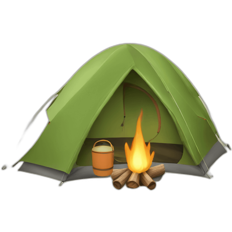 camping icon emoji