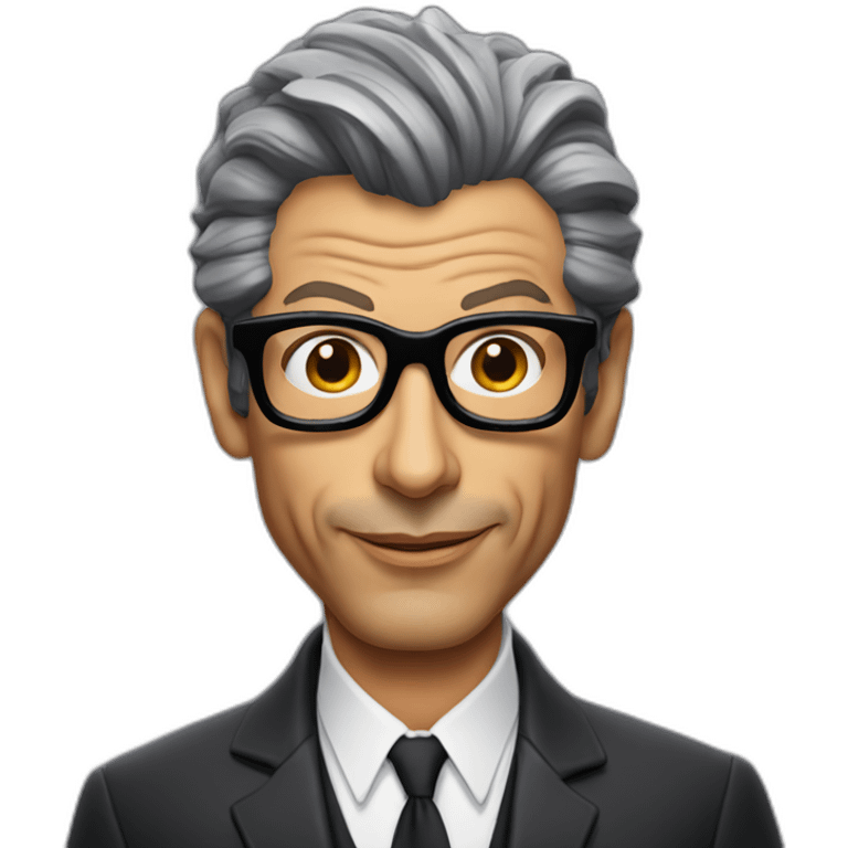 Jeff Goldblum emoji