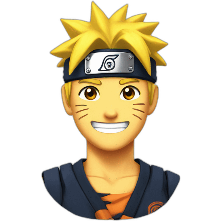 Naruto smiling emoji emoji