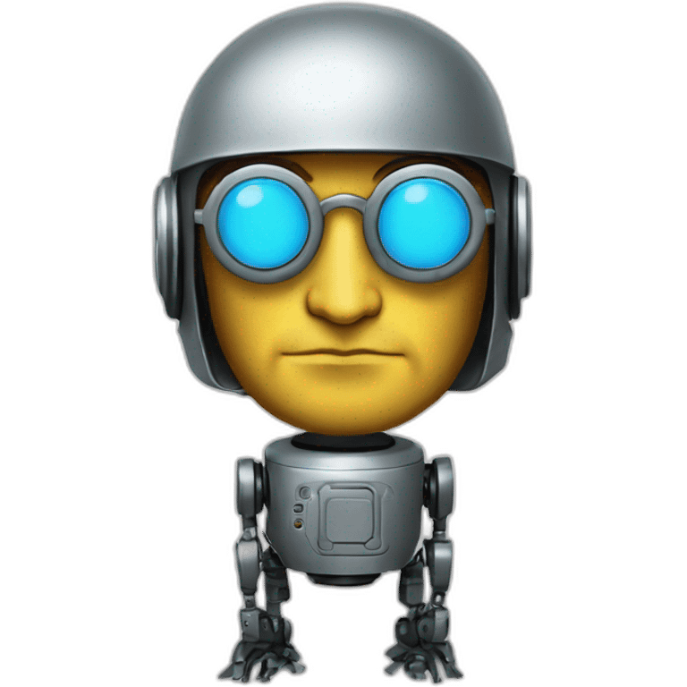 john lennon as a robot emoji