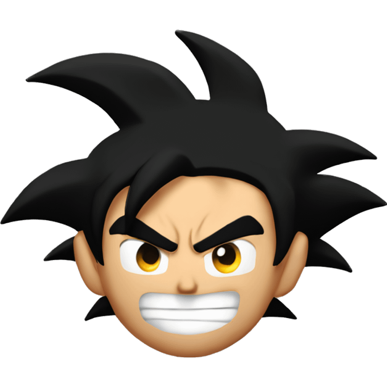 Goku drunk as fuck in discoteca emoji