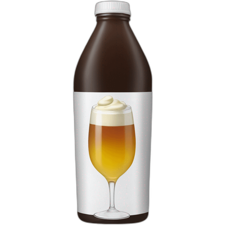 Macron drink sojasun emoji