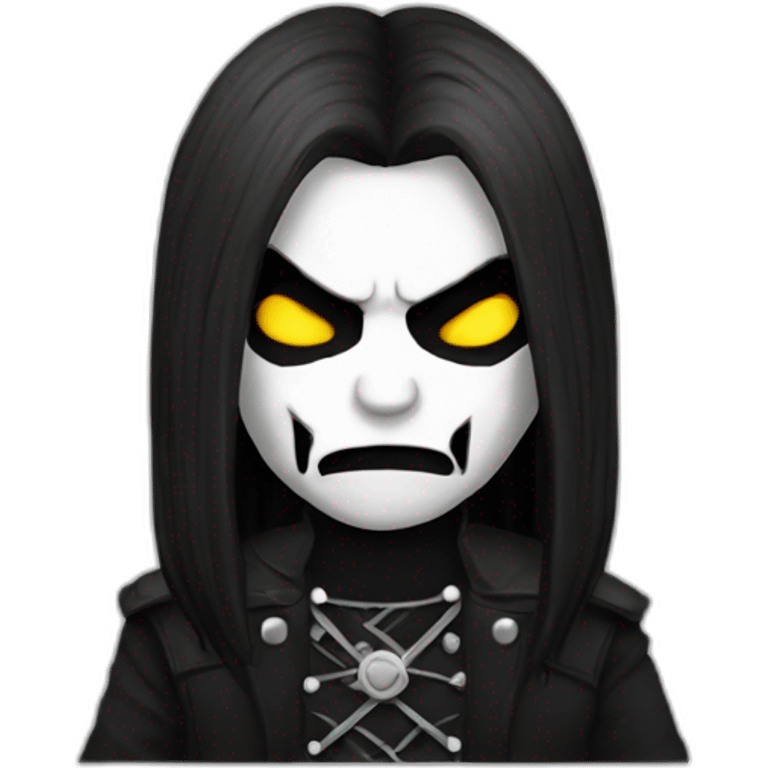 blackmetal singer emoji