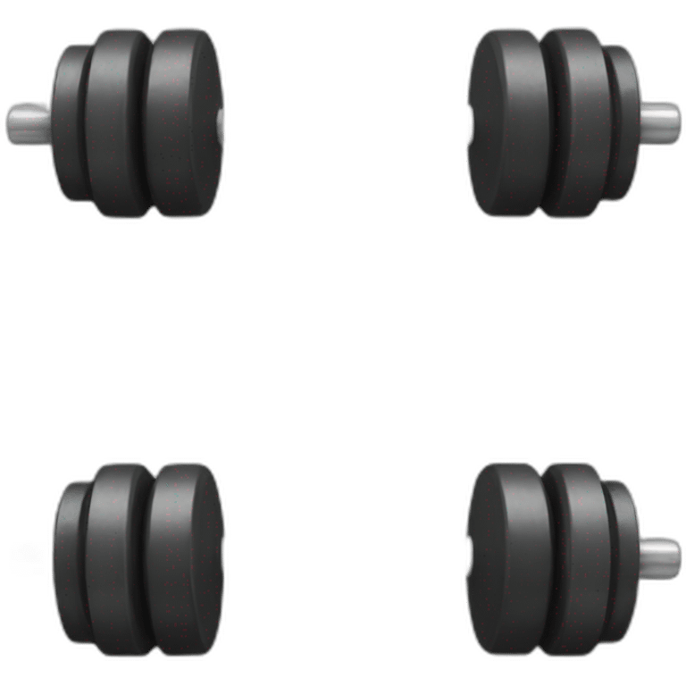 gym dumbbells emoji