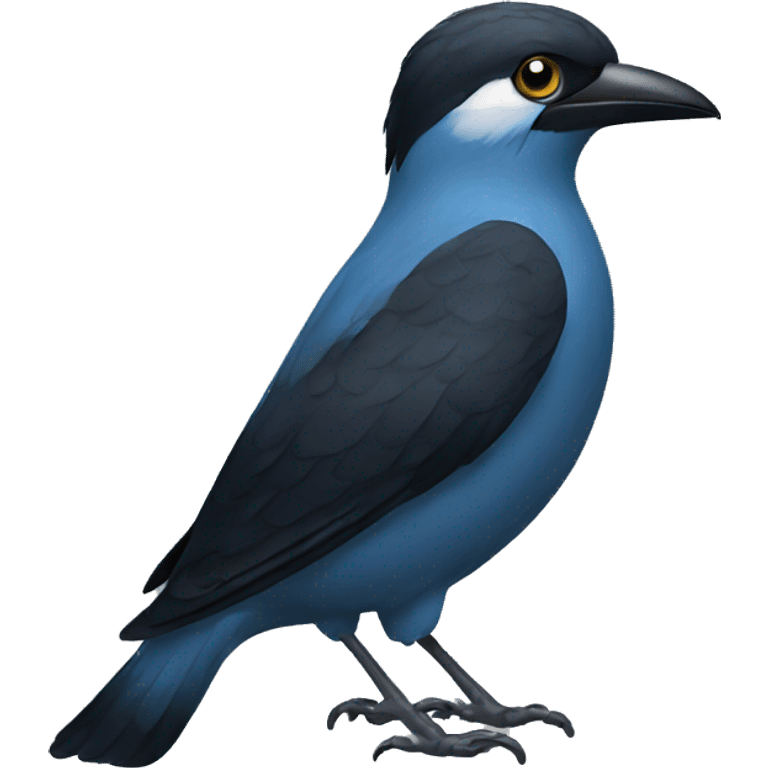 Black roller emoji