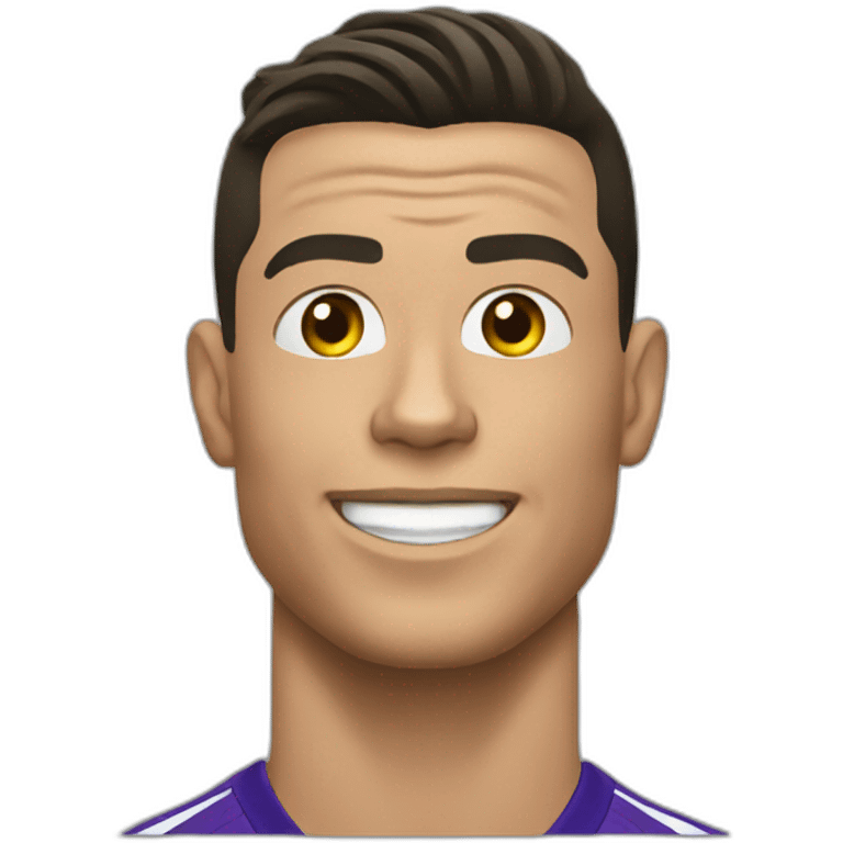 Cristiano ronaldo head applause emoji