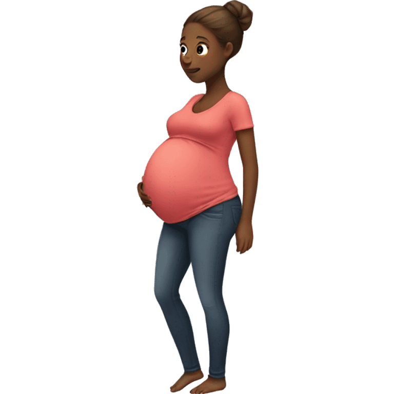 pregnant emoji