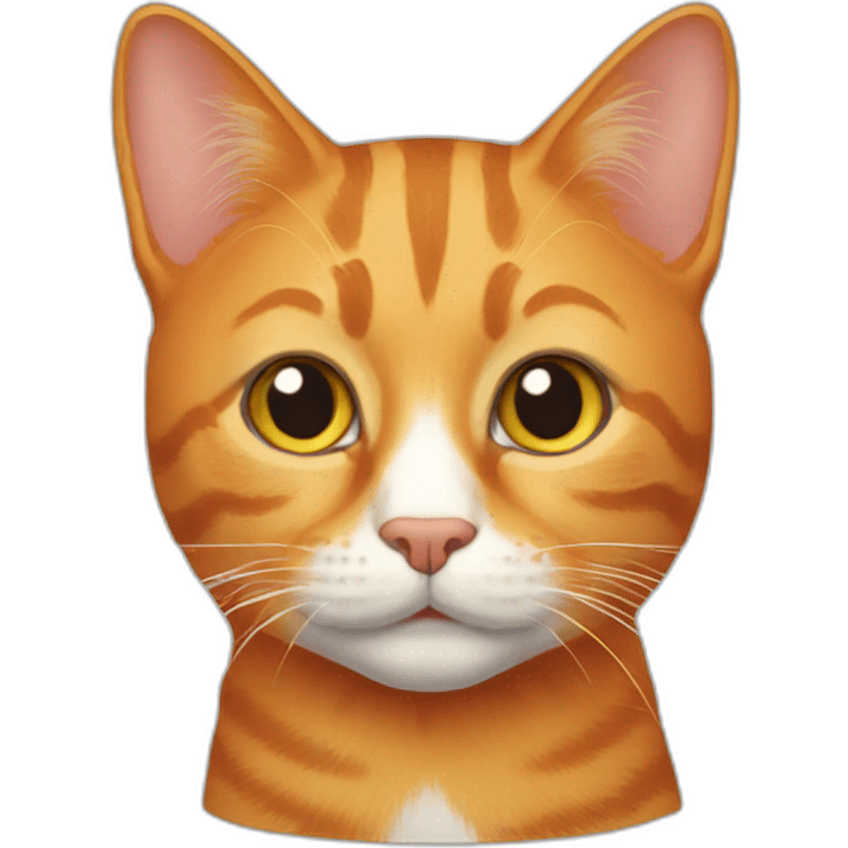 orange tabby cat emoji