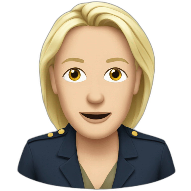 Marine lepen emoji