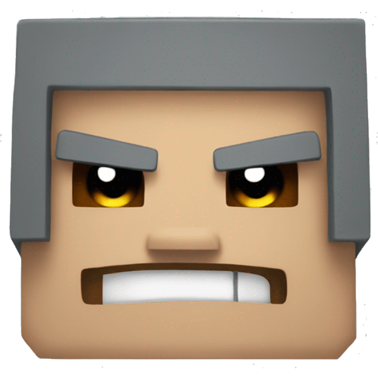 minecraft angry emoji