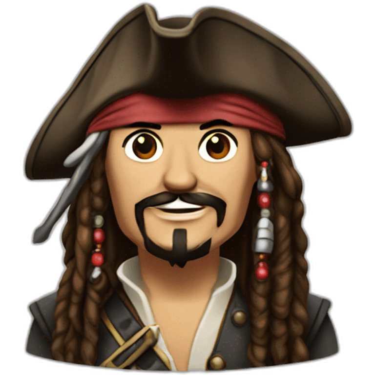 Captain Jack Sparrow emoji