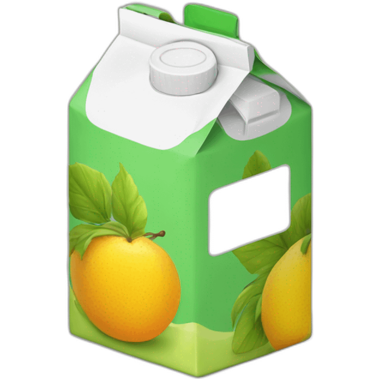 fruit juice carton emoji