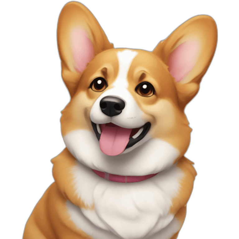 Corgi cute emoji