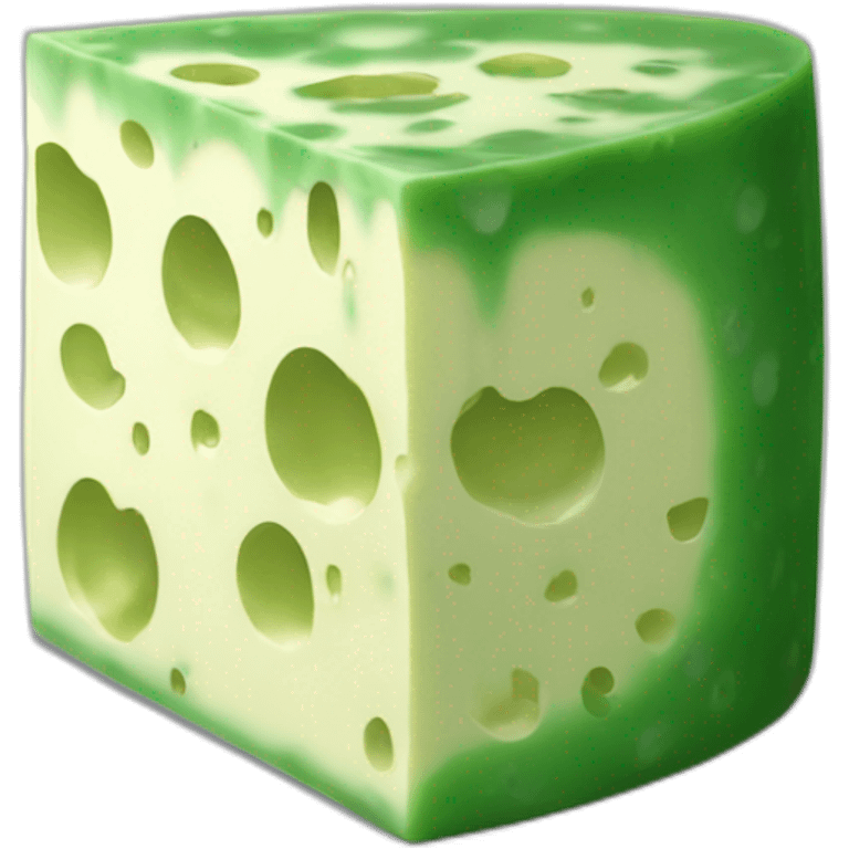 green cheese emoji