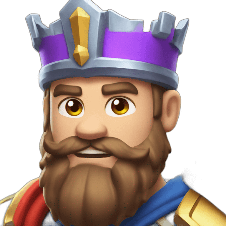 Clash royale king emoji