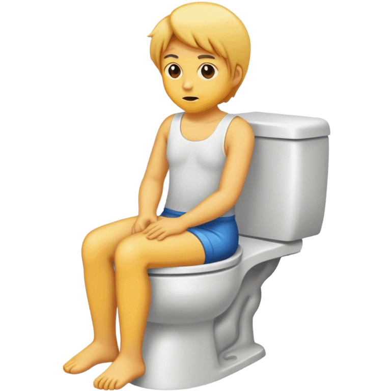 I’m on the toilet emoji