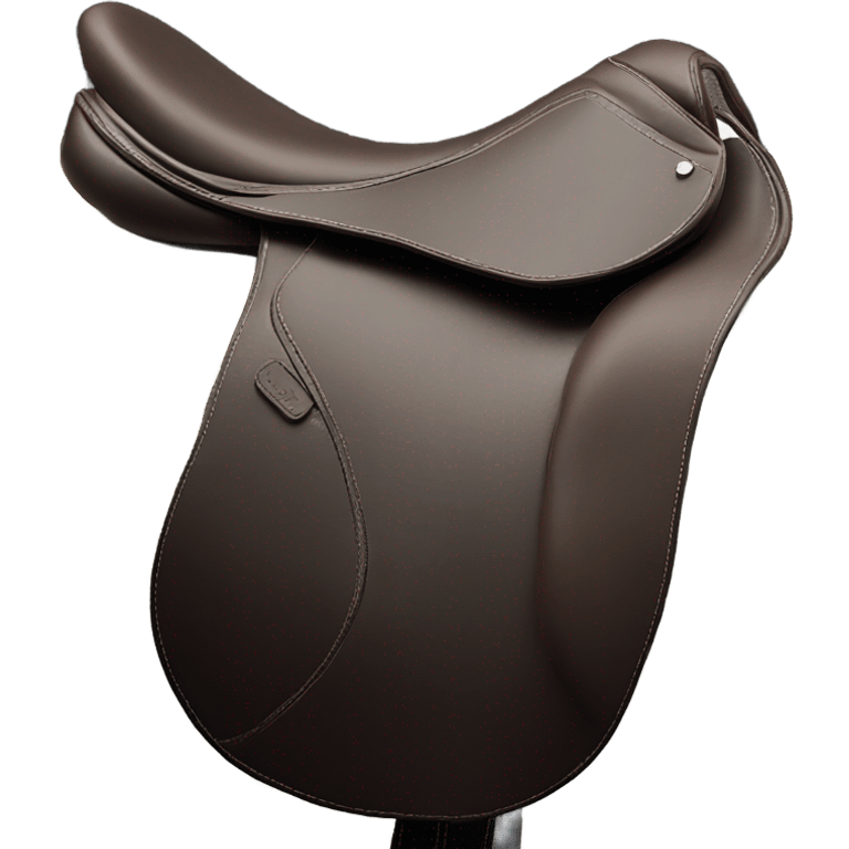 dark brown voltaire saddle  emoji