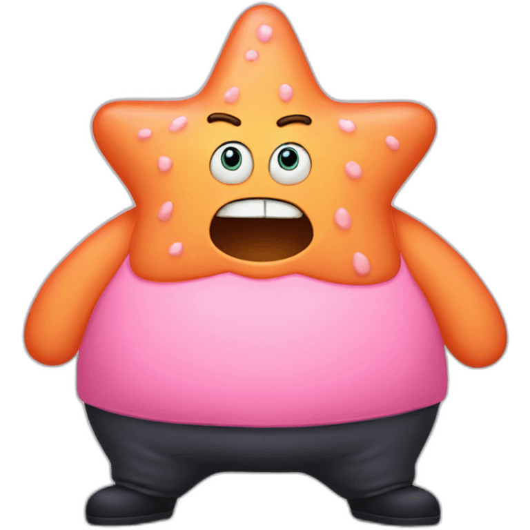 Fat patrick star emoji