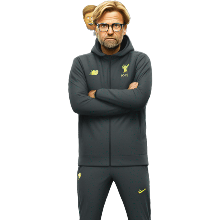 Klopp nervous emoji